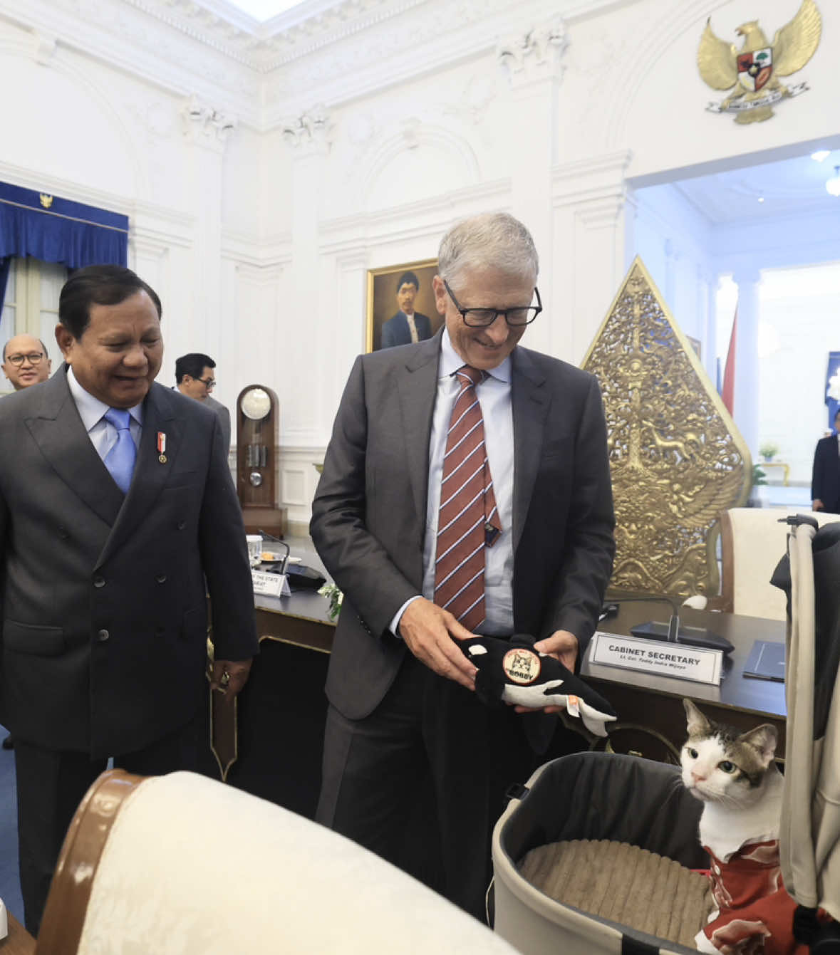 Thank you Uncle Bill Gates 🤭 #bobbykertanegara 
