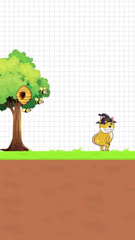 Beat bees, Save dog! #fyppppppppppppppppppppppp #funny #drawinggame #games #fyp #savedogs #savethedoge #savethepets #draw2save #iq #puzzle #logic #doge #dog