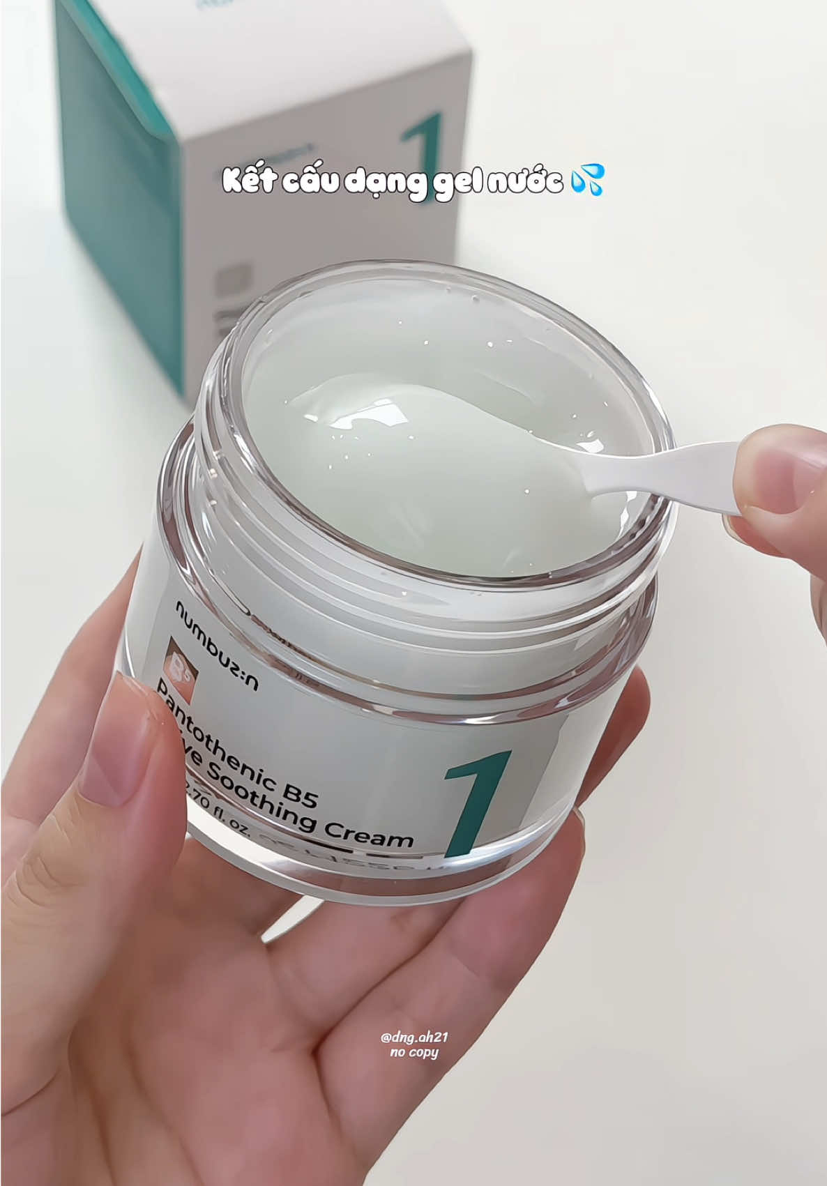 Kem dưỡng siu hợp dùng mùa hè ✨🫧  #dngah21 #unboxing #kemduongam #numbuzin #numbuzinserum #skincare 