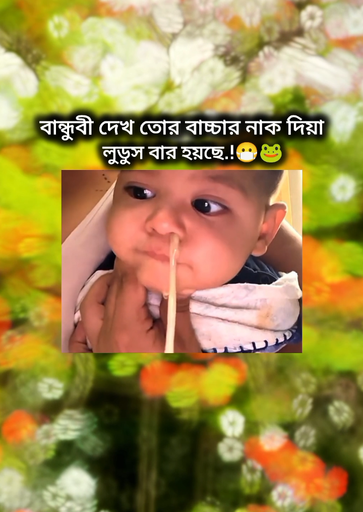 বান্ধুবী দেখ তোর বাচ্চার নাক দিয়া লুডুস বার হয়ছে 🐸🐸#fyp #foryou #trending #unfrezzmyaccoun #tiktokbangladesh🇧🇩 