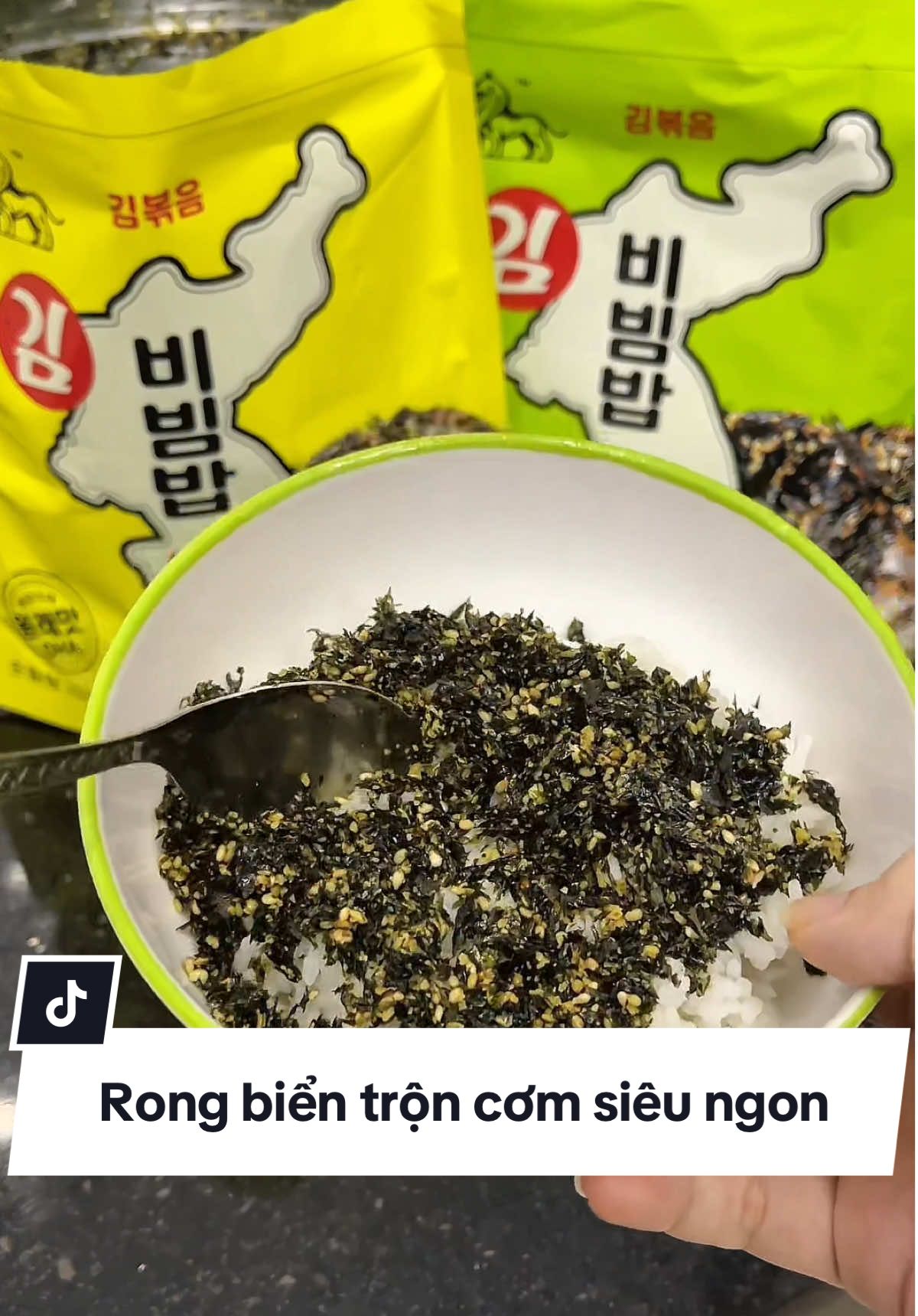 Rong biển hàn quốc trộn cơm siêu ngon nè các mom ơi #ganyuan #rongbienganyuan #doanvat #rongbien #trangsieure 