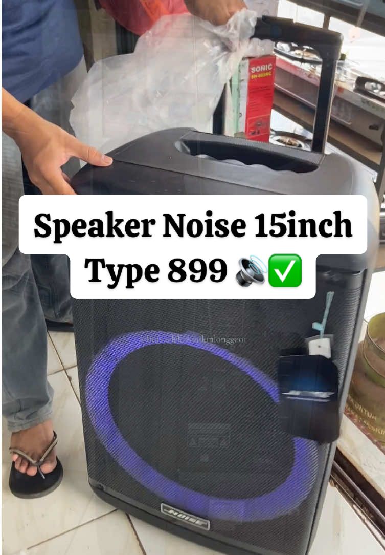 Speaker meeting NOISE type 899 Ukuran 15inch +2 mic wireless✅🔊#speaker #soundviral #sound #speakeraktif #speakerbluetooth #fyp #karaoke #radio #mic #noise 