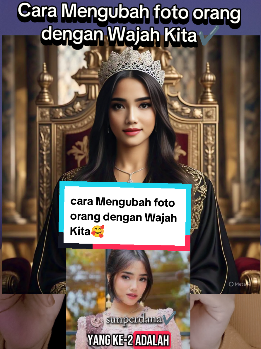 edit foto keren & GRATIS🔥#fyf #cara #edit #sunperdana #trendingtiktok #tutorial #editfoto #ai 