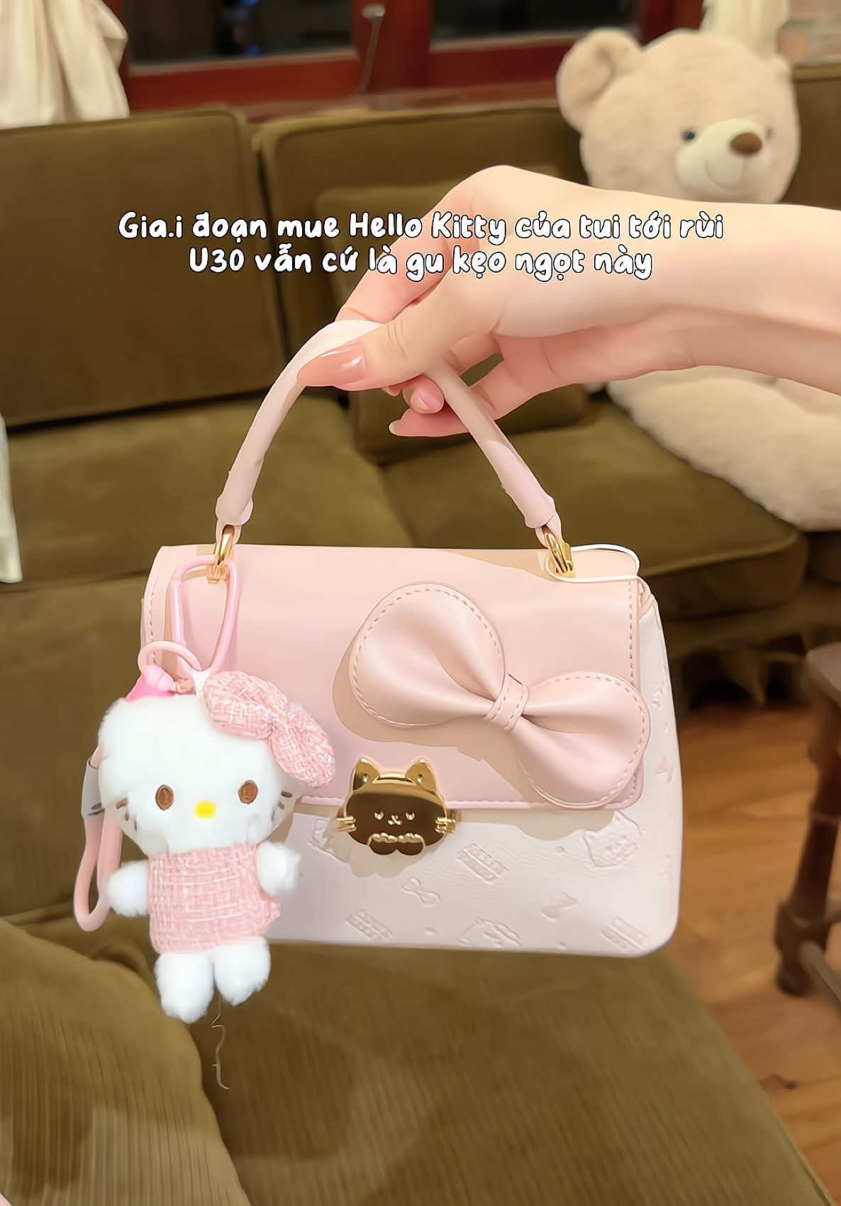 Muê Hello Kitty 🎀😍 #tuixach #túi #hellokitty #review #minnriviu #muataitiktok 