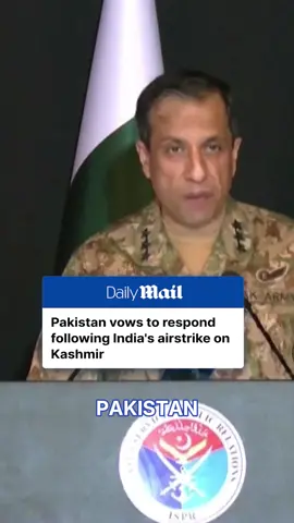 Pakistan immediately vowed to retaliate against what it described as an 'act of war', claiming it shot down five Indian fighter jets, while shells have been fired along the de facto border between the two countries. Read more on DailyMail #news #india #pakistan #military