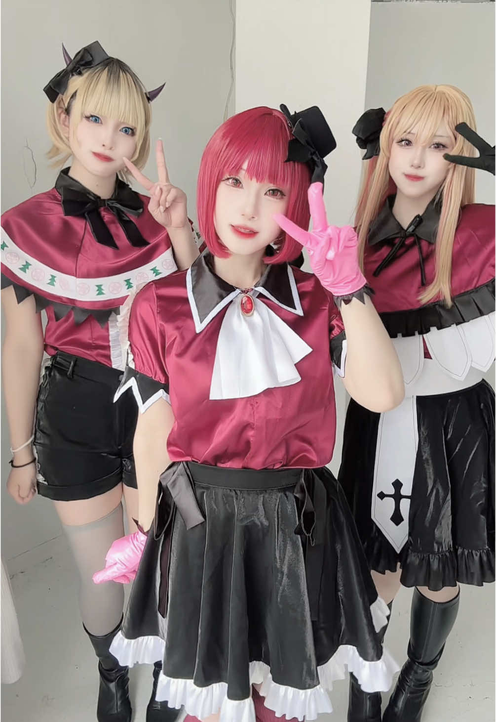 B小町💖 MEMちょ→@むぎ  ルビー→@百鬼  #推しの子コスプレ #cosplay #コスプレ 