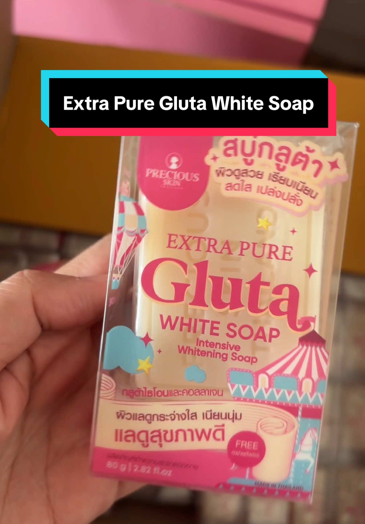 Restock alert! 🚨 extra pure gluta white soap🩷✨ best seller! #extrapureglutawhitesoap #extrapure #preciousskin #whiteningsoap #fdaapproved #bodysoap #fyp #bestseller 