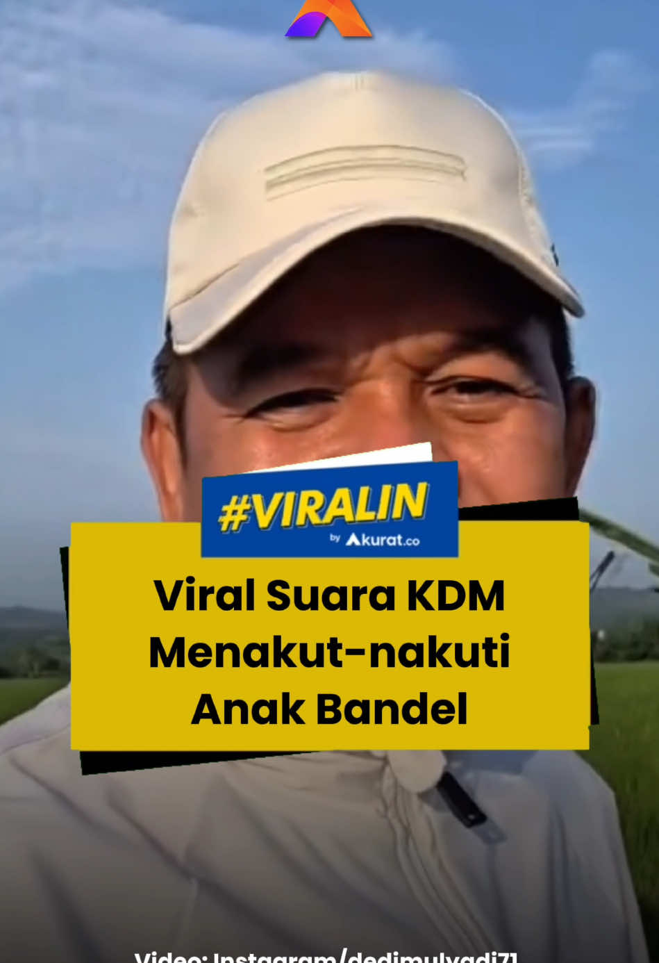 Wah, auto nurut nih langsung😅 Gubernur Jawa Barat, Dedi Mulyadi, mewanti-wanti bagi anak sekolah yang kerap melawan atau tidak menuruti orang tua. Dia mengatakan, akan menjemput anak yang berperilaku seperti itu. Dedi memberi dua pilihan bagi anak yang melawan orang tua. Pilihan itu, yakni mau nurut ke orangtua atau dijemput dan disekolahkan ke barak militer. 🎥: Dok. Instagram/dedimulyadi71. #viral #dedimulyadi #gubernur #gubernurjabar #akuratco 