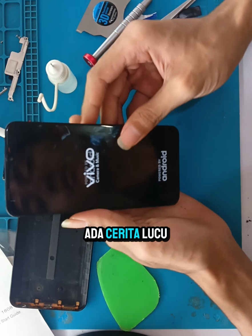 ganti lcd tapi malah nggak awet #lcd #servicehp #servicehpbergaransi #fypシ゚ #fyp #tombok #gantilcd 