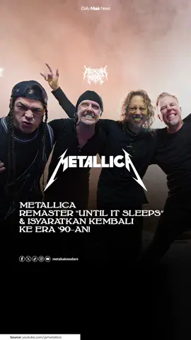 @metallica kembali merilis “Until It Sleeps” dalam versi remaster lengkap dengan video lirik, sebagai bagian dari Load Deluxe Edition yang akan dirilis Juni 2025. Lagu ini mencerminkan masa eksploratif band, saat mereka berani keluar dari akar thrash metal dan menyelami nuansa alternative Rock dengan sentuhan hard rock, blues, dan southern metal. . Dirilis pertama kali tahun 1996, lagu ini menunjukkan sisi introspektif James Hetfield, baik dari segi lirik maupun gaya vokal. Kini, Kirk Hammett bahkan menyebut kemungkinan album baru Metallica akan kembali mengusung warna musik era Load dan Reload. Ditambah, lagu ini sempat dibawakan live untuk pertama kalinya sejak 2008 dalam tur M72. . Metallica tampaknya tak hanya bernostalgia, mereka sedang menyusun ulang peta arah musik mereka. . Sumber Video : youtube.com/@metallica Musik : Metallica: Until It Sleeps . #newrelease #UntilItSleeps #Metallica2025 #LoadRemaster #KembaliKe90an #AlternativeMetal #M72Tour #KirkHammett #MetallicaLive #HeavyMetalEvolution