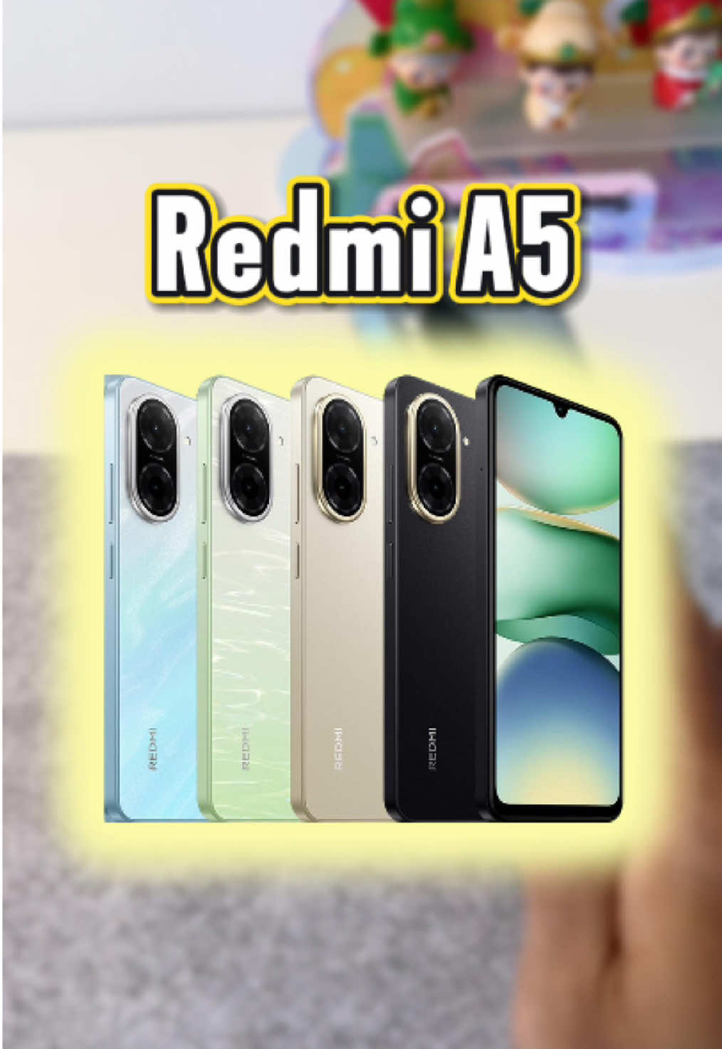 รีวิว Redmi A5 #xiaomionlinemall #xiaomi #smartphone #ดีลเด็ดเปิดเทอม #ป้ายยาgadget #ของดีบอกต่อ 