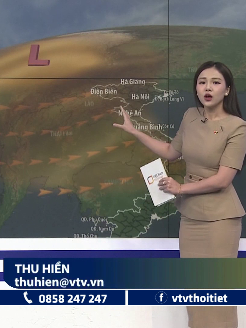 Dự báo thời tiết 18h - 07/05/2025 | Vùng áp thấp hoạt động mạnh lên | VTVWDB