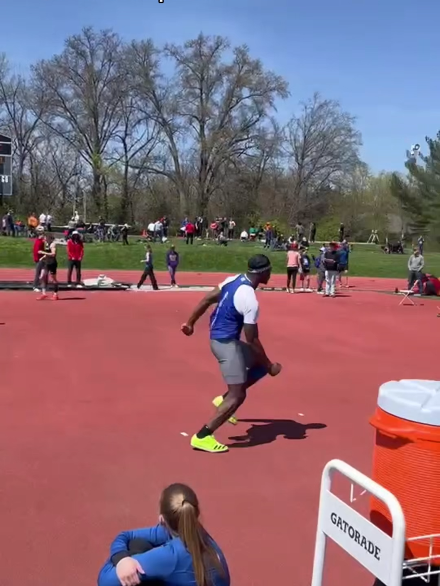 Should have known by the run up 🤦 😂 🎥TT/ck2shifty #fail #athletics #jump #viral #sport