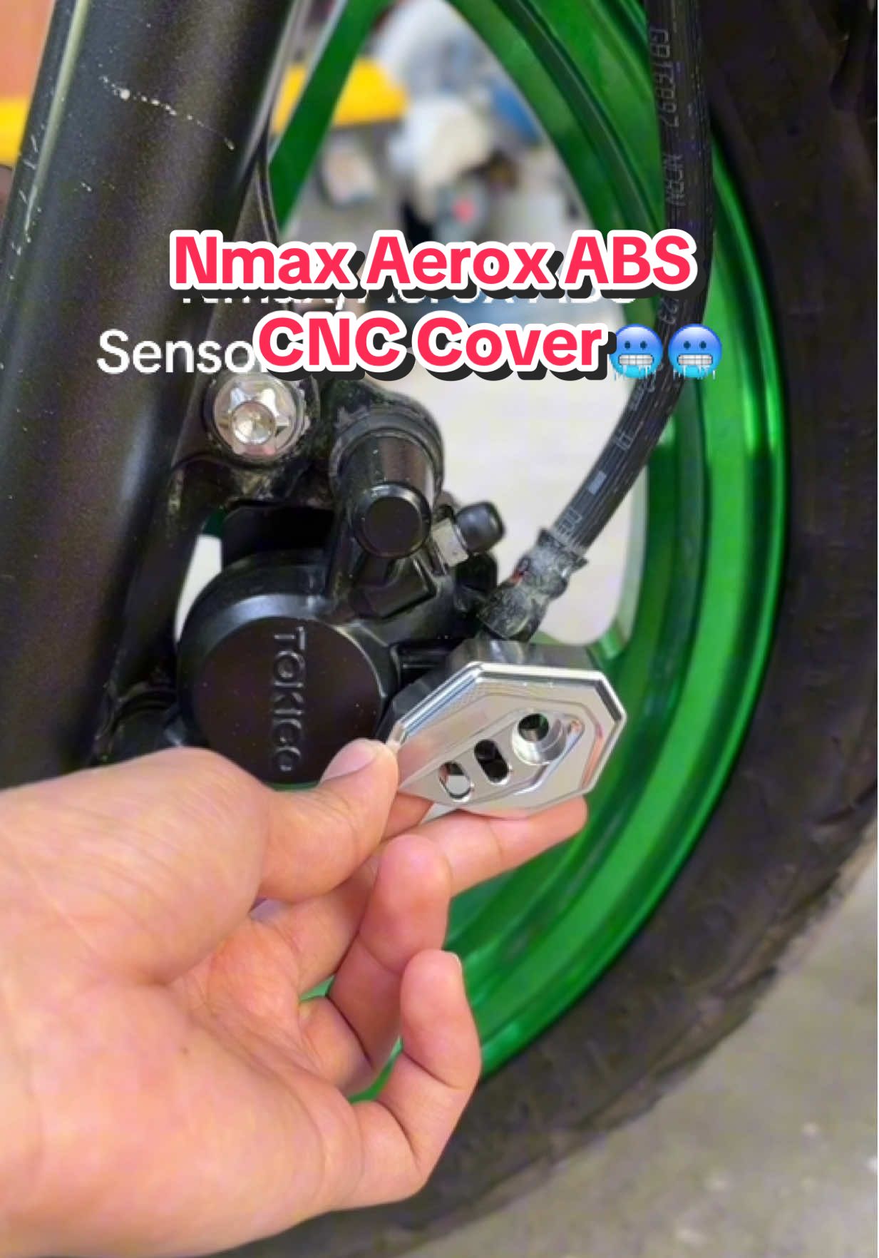 Iwas sira ng abs sensor mga boss pogi pa pamorma #abssensorcover #nmaxabssensorcover #aeroxabssensorcover #cncabssemsorcover #nmaxaccessories #aeroxaccessories #trending #fyp #viral 