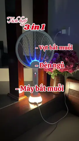 Trải nghiệm máy bắt muỗi một công đôi ba việc, cực kì tiện lợi #votbatmuoi #denbatmuoi #votB1 #milife 