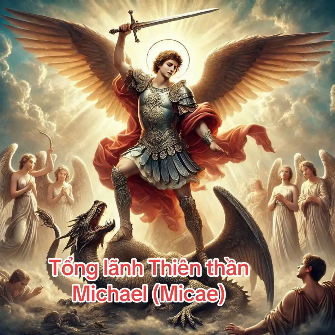 Tổng Lãnh Thiên Thần Micae, một trong những thiên thần vĩ đại nhất trong truyền thống Kitô giáo, không chỉ là người đứng đầu các thiên thần mà còn là biểu tượng cho cuộc chiến vĩnh cửu giữa thiện và ác. Ngài xuất hiện nhiều lần trong Kinh Thánh, từ Cựu Ước đến Tân Ước, với vai trò bảo vệ dân Chúa và chống lại các thế lực của Satan. Được biết đến với danh xưng “Quis ut Deus?”, có nghĩa là “Ai bằng Thiên Chúa?”, Micae khẳng định quyền năng tuyệt đối của Thiên Chúa và không gì có thể so sánh với Ngài. Trong sách Daniel (Cựu Ước), Tổng Lãnh Thiên Thần Micae là thiên thần bảo vệ dân Israel, giúp đỡ tiên tri Daniel trong việc giải thích các thị kiến. Trong sách Khải Huyền (Tân Ước), Micae dẫn đầu các thiên thần trong trận chiến chống lại Satan và các thiên thần sa ngã. Micae đã đánh bại Lucifer và bè lũ, đuổi họ ra khỏi thiên đàng, khẳng định quyền năng tuyệt đối của Thiên Chúa và sự chiến thắng của sự thiện. Micae được vinh danh trong truyền thống Công giáo và là người bảo vệ Giáo hội khỏi các thế lực xấu xa. Năm 1884, Đức Giáo Hoàng Lêô XIII, sau khi có thị kiến về cuộc chiến giữa Micae và Satan, đã sáng tác Kinh Tổng Lãnh Thiên Thần Micae để cầu nguyện cho sự bảo vệ của ngài đối với Giáo hội. Lời kinh này đã trở thành một phần quan trọng trong đời sống tín hữu Công giáo, nhất là trong các thời điểm khó khăn. Ngoài vai trò bảo vệ Giáo hội, Micae còn là người chỉ huy các thiên binh và là vị thiên thần của công lý, bảo vệ sự công bằng của Thiên Chúa. Trong nhiều hình ảnh nghệ thuật, Micae được mô tả như một chiến binh mặc giáp, cầm gươm và đứng trên con rồng, tượng trưng cho Satan. Cảnh tượng này thể hiện sự chiến thắng của Micae trước thế lực tà ác và khẳng định rằng Thiên Chúa luôn thắng thế. Tổng Lãnh Thiên Thần Micae còn được biết đến với vai trò dẫn dắt các linh hồn đến Thiên Đàng. Ngài giúp đỡ linh hồn những người qua đời, dẫn dắt họ vào sự hiện diện của Thiên Chúa. Trong các nghĩa trang, nhiều tượng của Micae có hình ảnh ngài cầm loa thổi kèn, đánh thức những người đã qua đời ra khỏi mồ, nhắc nhở tín hữu về sự sống vĩnh cửu và công bằng cuối cùng của Thiên Chúa. Tổng Lãnh Thiên Thần Micae không chỉ là một nhân vật huyền thoại trong Kitô giáo mà còn là hình mẫu của sự trung thành, can đảm và bảo vệ khỏi các thế lực xấu. Ngài nhắc nhở tín hữu rằng trong cuộc sống, chúng ta phải trung thành với Thiên Chúa và không để thế gian, tiền bạc hay quyền lực làm chúng ta sao lãng khỏi sự hiện diện của Ngài. Hằng năm, Giáo hội kính mừng lễ Tổng Lãnh Thiên Thần Micae vào ngày 29 tháng 9. Đây là dịp để mọi tín hữu nhớ đến sự bảo vệ của ngài và cầu nguyện cho sự an lành trong cuộc sống, đồng thời là cơ hội để tôn vinh và cảm tạ Micae vì những chiến thắng mà ngài đã đem lại cho Thiên Chúa và nhân loại. Trong đời sống tâm linh ngày nay, Kinh Tổng Lãnh Thiên Thần Micae vẫn được đọc để xin sự bảo vệ khỏi ma quái và sự xâm nhập của tà thần. Ngài là nguồn động viên cho các tín hữu trong cuộc chiến tâm linh, giúp họ vượt qua mọi thử thách với lòng tin vào Thiên Chúa. Cầu nguyện với Micae giúp người tín hữu nhận thức được rằng cuộc chiến giữa thiện và ác vẫn tiếp diễn và sự bảo vệ của ngài là cần thiết để vượt qua mọi cám dỗ. Micae, vị Thiên Thần của chiến thắng, biểu tượng của sự trung thành và công lý, luôn là mẫu gương cho mọi tín hữu. Ngài nhắc nhở chúng ta rằng không gì có thể thay thế Thiên Chúa và chỉ khi chúng ta trung thành với Ngài, chúng ta mới có thể chiến thắng mọi thế lực xấu xa. Micae là hình mẫu của một thiên thần chiến binh, luôn bảo vệ và dẫn dắt chúng ta trong cuộc hành trình đức tin. #TổngLãnhThiênThầnMicae #QuisUtDeus #BảoVệGiáoHội #CuộcChiếnThiệnÁc #KinhTổngLãnhThiênThầnMicae #CôngGiáo #ĐứcTin