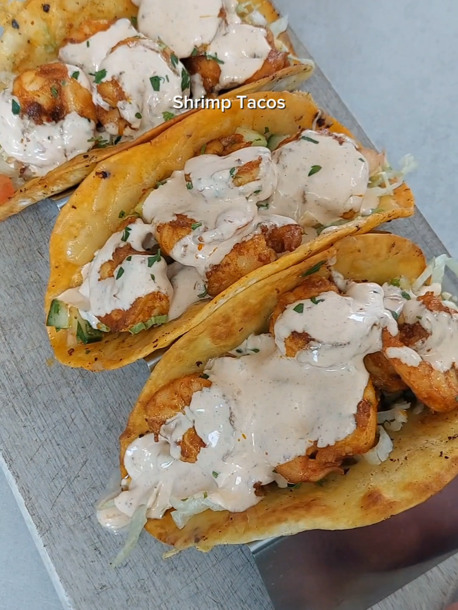 Shrimp Tacos 🌮  #chilikicklimepunch #danospartner@Dan-O’s Seasoning 