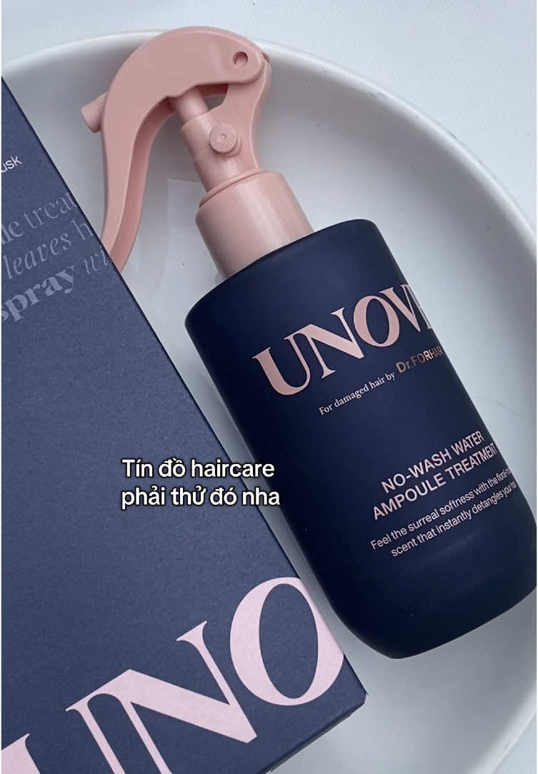 Mùi thơm như ở salon, mùi xạ hương đồ á, xịt trước khi dùng nhiệt được á #orioxaochuangot #unove #xittoc #haircare #kbeauty 
