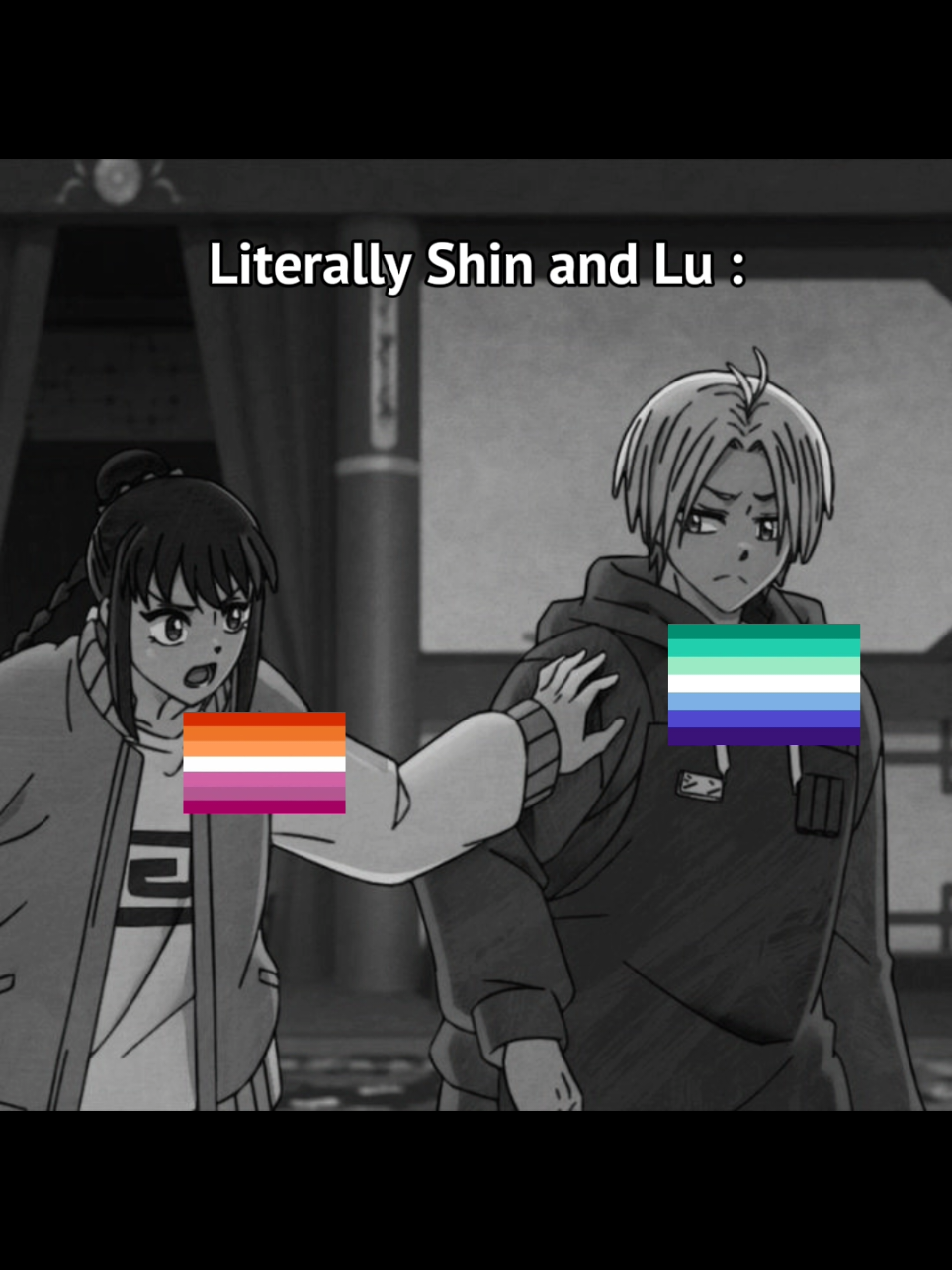 [#SHIN+#LUXIAOTANG]—◇ FOR ME THIS IS CANON AS HECK🙏(Lu is for me and Shin is for Nagumo) #FYP #fyp #for #foryou #foryoupage #4u #Shin #Lu #Shinasakura #Luxiaotang #sakamotodays #hc #nagushin