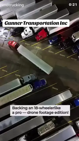 Watching this 18 wheeler backing up to the parking lot ….. #workhardeveryday#transportation#Team#foryou#drivers#foryourpageofficiall. 