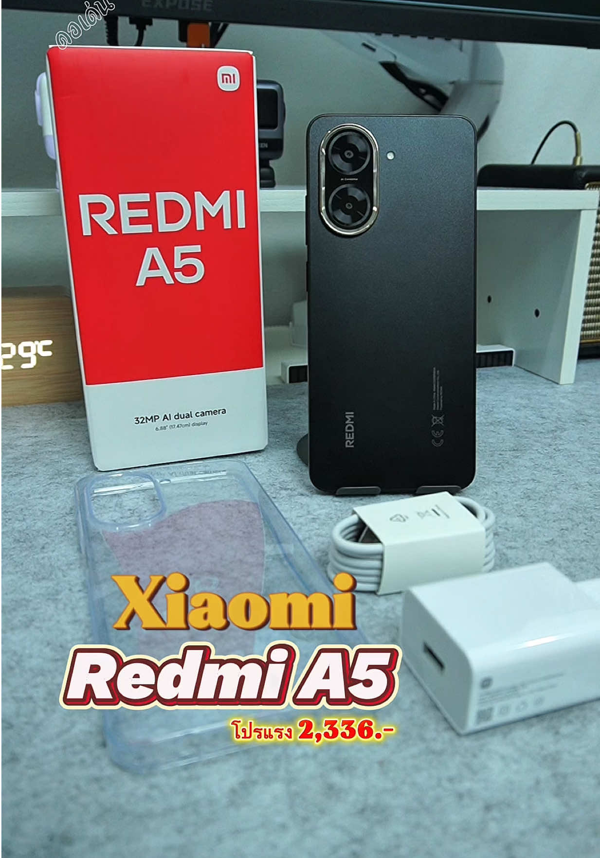 รีวิวโทรศัพท์มือถือสมาร์ทโฟน Xiaomi Redmi A5 คุ้มค่าราคาประหยัด รับประกันศูนย์1ปีเต็ม #xiaomi #xiaomiredmia5 #redmia5 #โทรศัพท์มือถือ #มือถือ #สมาร์ทโฟน #มือถือราคาคุ้ม #android #tiktokป้ายยา #tiktokshopครีเอเตอร์ #tiktokmademebuyi #ดอเด่นรีวิว 