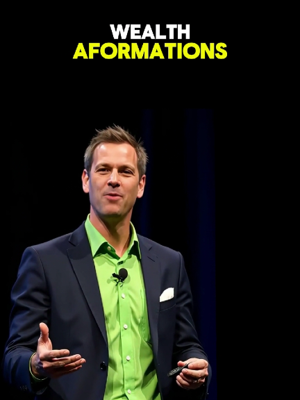 Do you ever wonder why wealth flows to some people so easily? #afformations #wealthattraction #successmindset #positivemindset #manifestmoney 