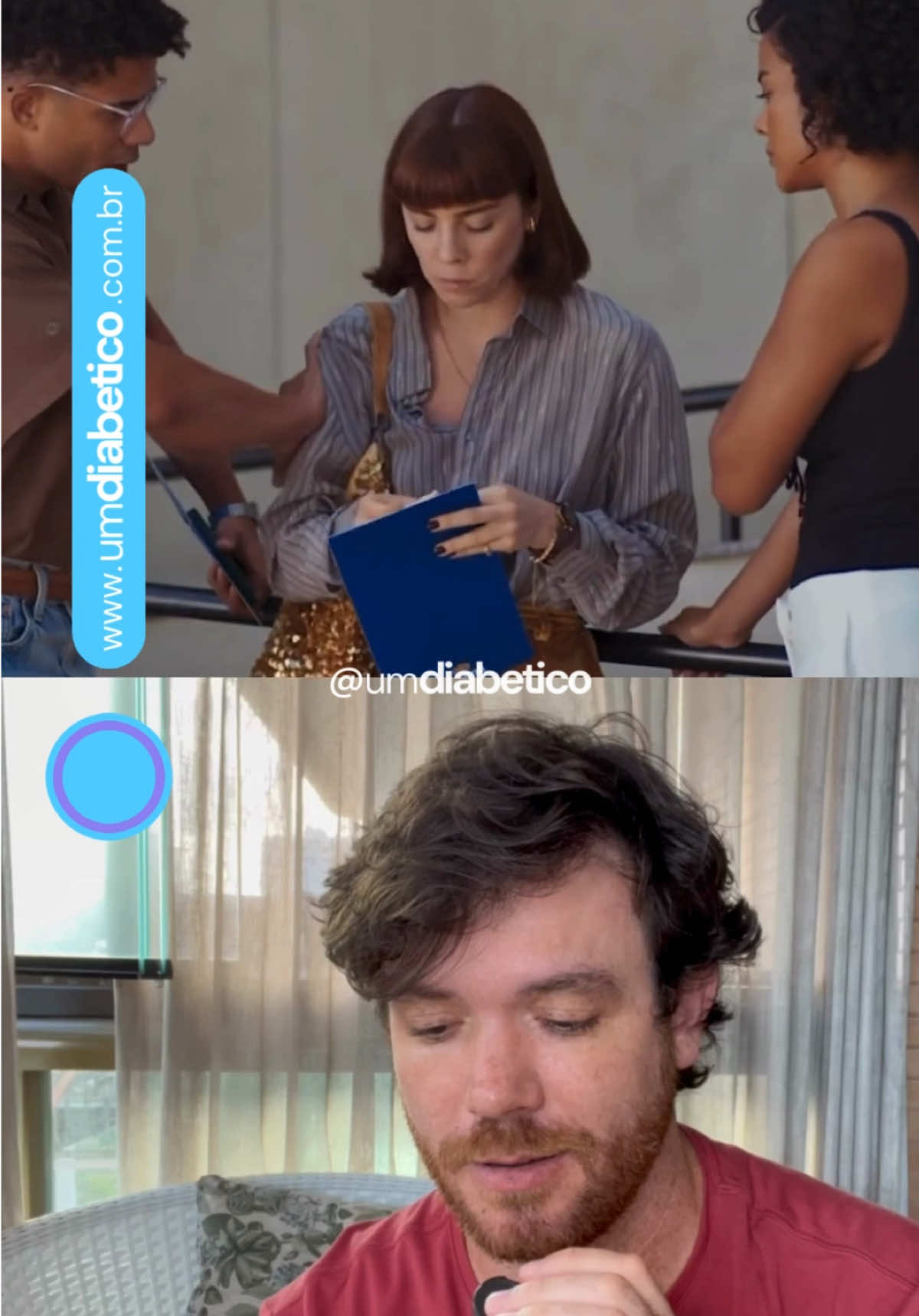 Mais uma cena sobre diabetes em Vale Tudo e o @tom_bueno fez mais um vídeo para reagir e comentar com você. Na cena, a personagem Solange Duprat apresenta sintomas clássicos de uma crise de hipoglicemia: tremores, mal-estar e confusão. Ao comer uma bala, ela consegue estabilizar, mas ainda assim desiste de ir a um show (no caso da Lady Gaga) com o amigo, mostrando como a condição pode impactar até momentos simples do dia a dia. E queremos saber a sua opinião também. O que você achou desse trecho? Conta aqui nos comentários #diabetes #Hipoglicemia #valetudo #solangeduprat #SaúdeEmCena #Conscientização #FicçãoERealidade #DiabetesTipo1 #TramasQueEducam #EducaçãoEmSaúde #NovelaComConteúdo #umdiabético  