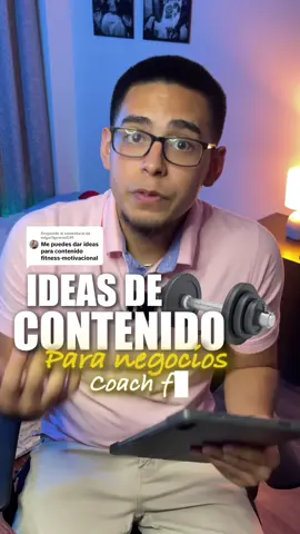 Respuesta a @edgarfigueroa549  Contenido para un coach fitness #contenido #redessociales #estrategiademarketing #marketingdigital 