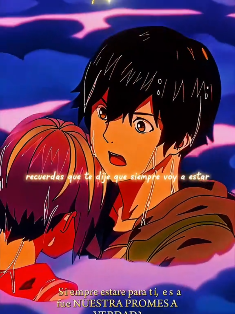 Recuerdas que dije que siempre voy a estar #waybackhome #dedicar #lyrics #frases #frasesdeanime 