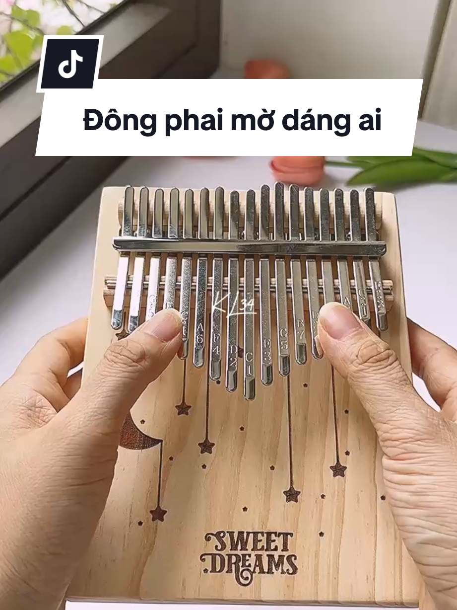 Đông phai mờ dáng ai kalimba 17 phím KL34 khắc sweet dreams  #tabso #dongphaimodangai #kl34 #kalimba17phim #kalimbacover #kalimba 