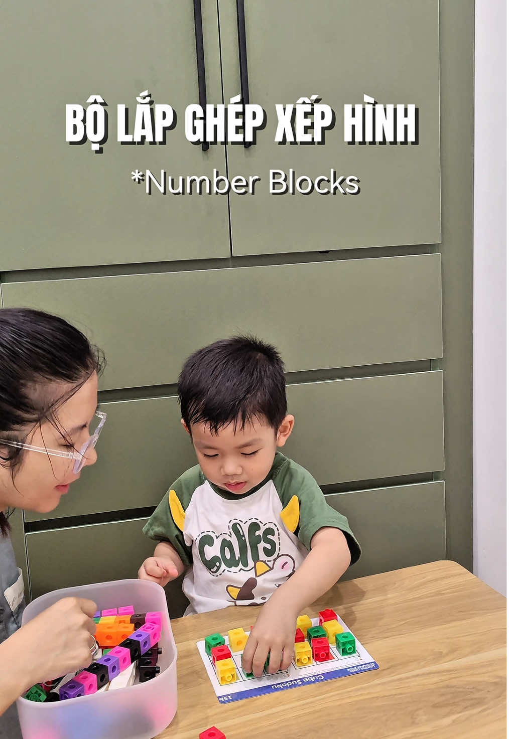 Ba mẹ nào muốn tìm hiểu bộ NUMBER BLOCKS có thể chơi được những trò gì thì hãy xem hết video này của mình nha. #quynhquynhlamme #quynhquynhmegin 