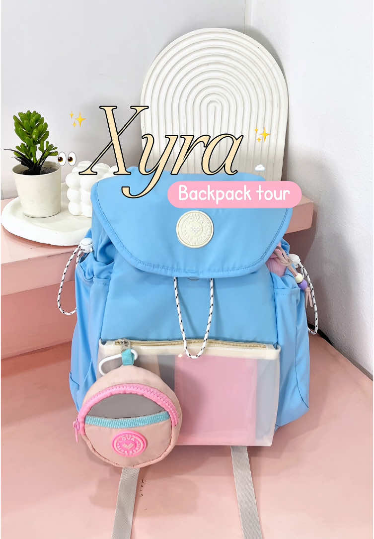 Lovaniaa, nih minlov kasi liat detail xyra backpack, yakin gaakan dicheckout?🤭🎒✨#fyp #masukberanda #tasransel #backpack #tasmini #microfiber