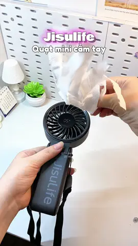 Quạt mini cầm tay Jisulife #review #unboxing #quatminicamtay #quatjisulife #jisulife 