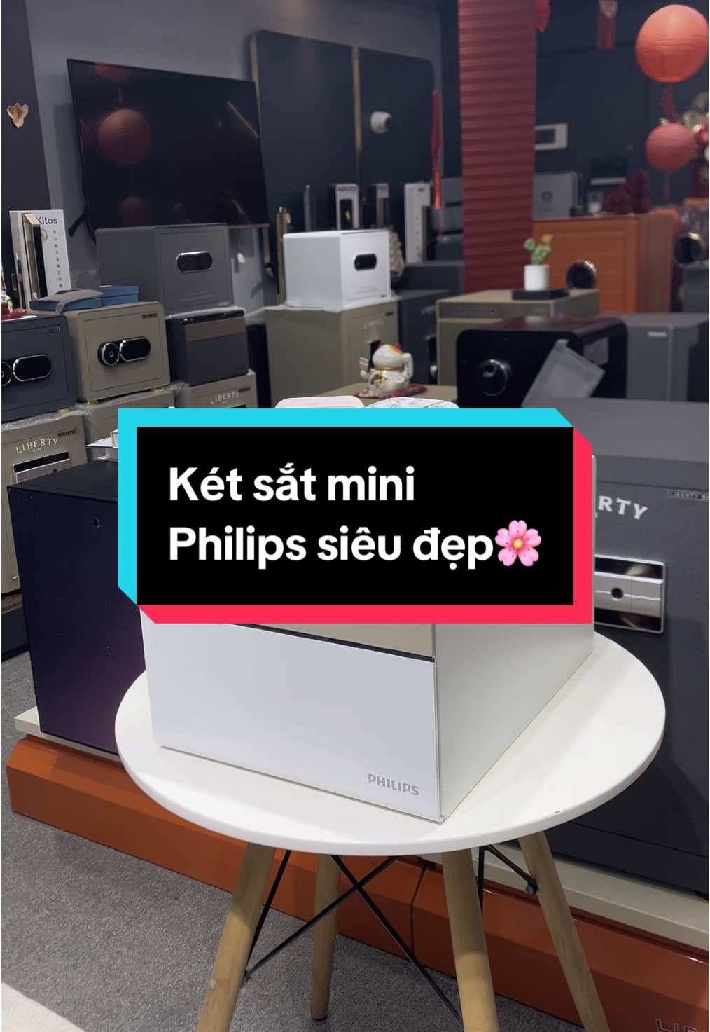 👉👉Két sắt mini Philips sẽ thay thế tất cả để “vừa trang trí, vừa cất đồ” thật hoàn hảo #ketsatmini #ketsatphilips #ketsatvantay #ketsatdientu #ketsatthongminh #viralvideo🔥 