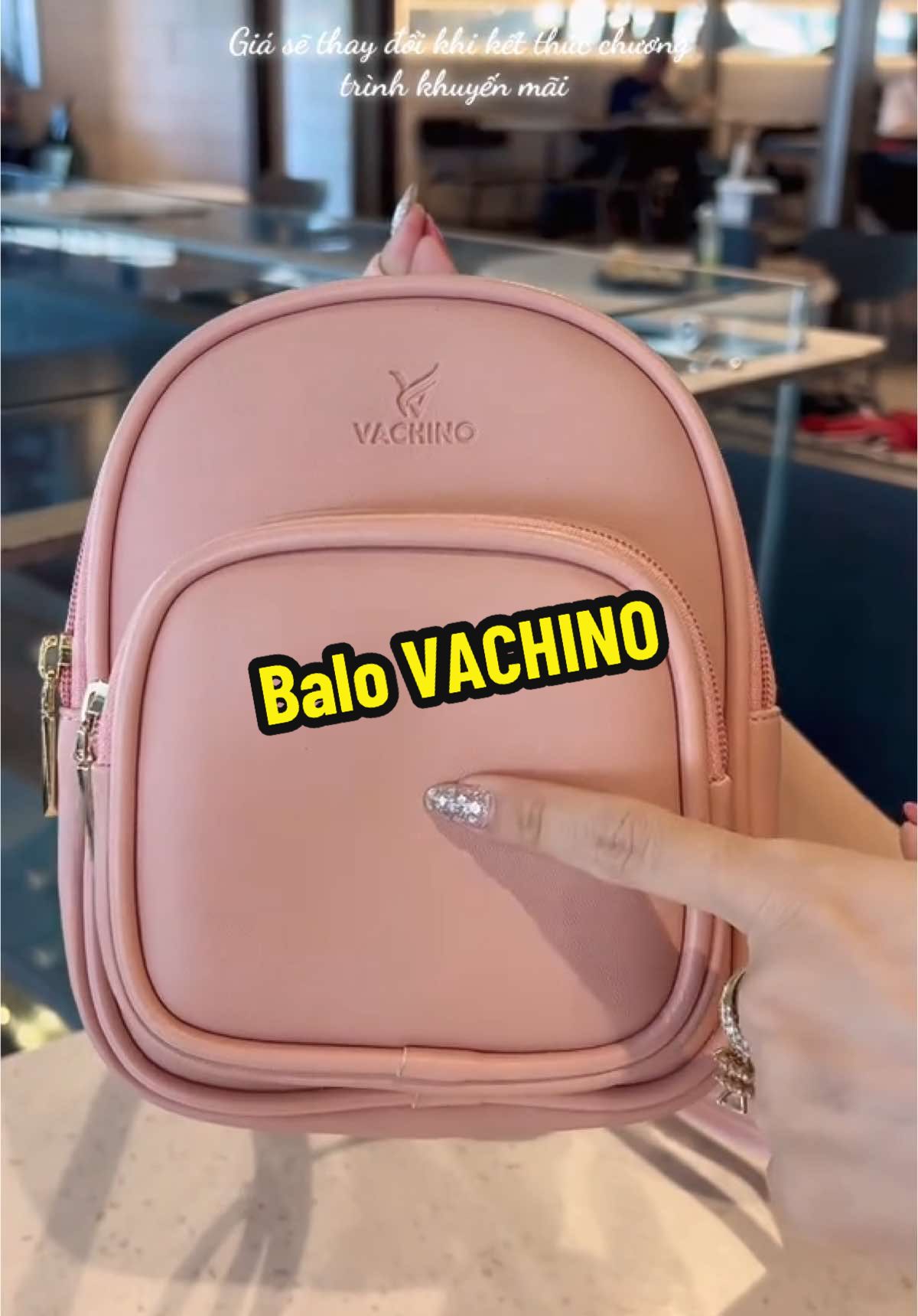 Balo mini siêu dễ thương chính hãng VACHINO #balo #balomini #diembantui #xuhuong2025 