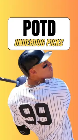 2 BEST PICKS UNDERDOG POTD 5/7 UNDERDOG PICKS #mlbpicks #freepicks #underdog #underdogpicks 