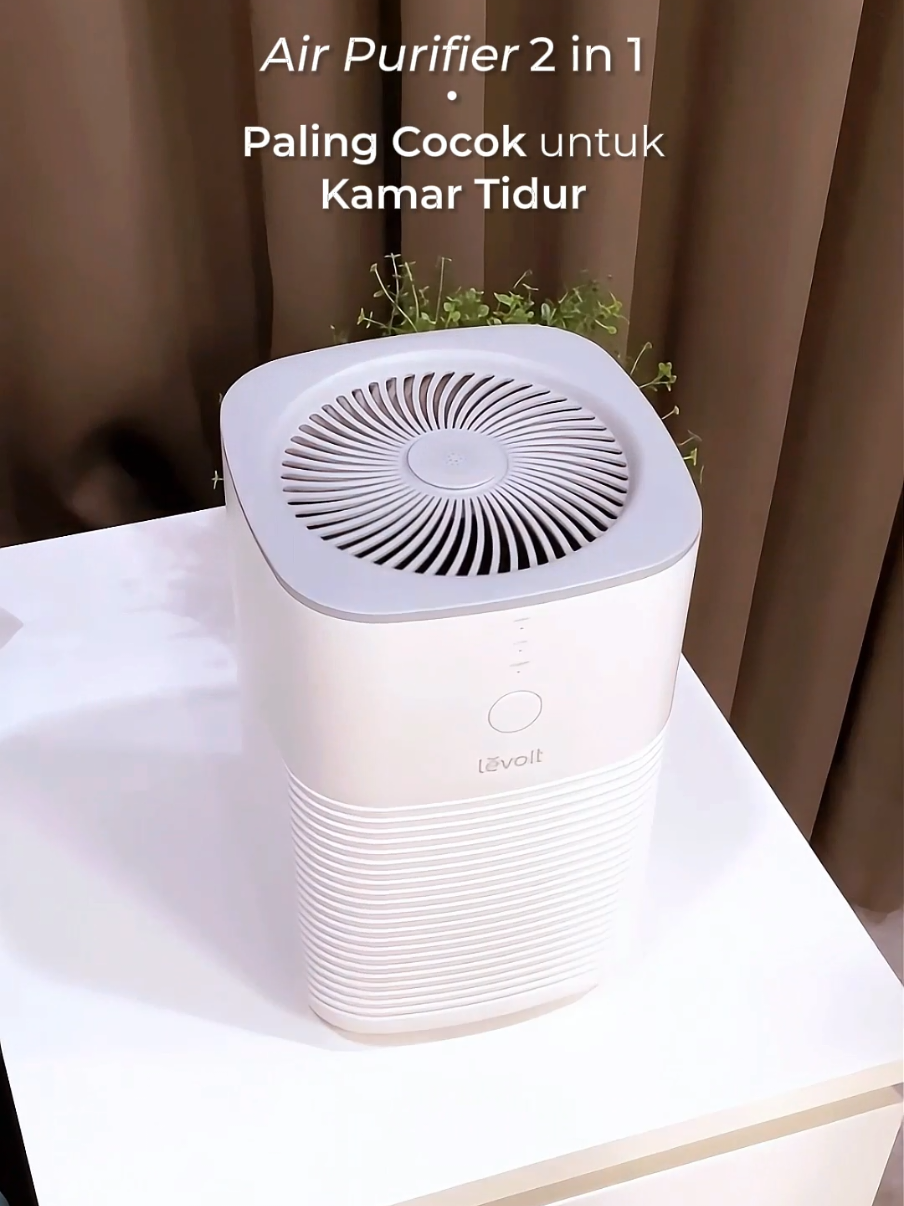 Levoit LV H128, teman setia bikin kamar makin segar dan wangi. Air purifier dengan fungsi aroma terapi yang gak cuma nyaring udara, tapi juga bikin betah rebahan seharian! #airpurifier #levoitindonesia #udarasegar 