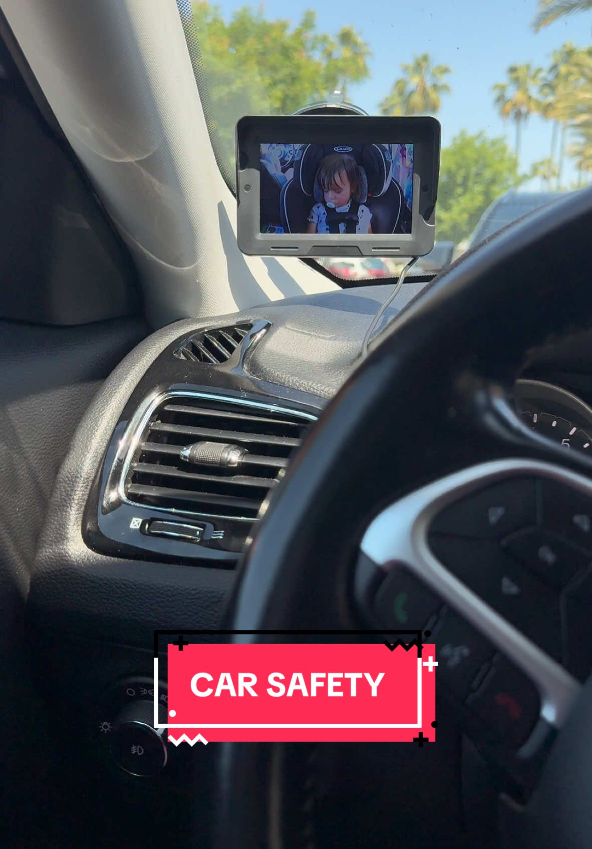 Still my Favourite Purchase! #car #camera #cars #carsoftiktok #protection #carcamera #dashcam #palmtrees 