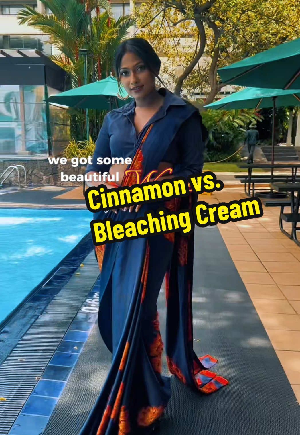 සාශා කරුණාරත්න just entered the chat 🙂🇱🇰 Remember the name  🤎  #cinnamon #herskintoneiscinnamon #naanavile #jayprince #chethanaketagoda #pasanliyanage 