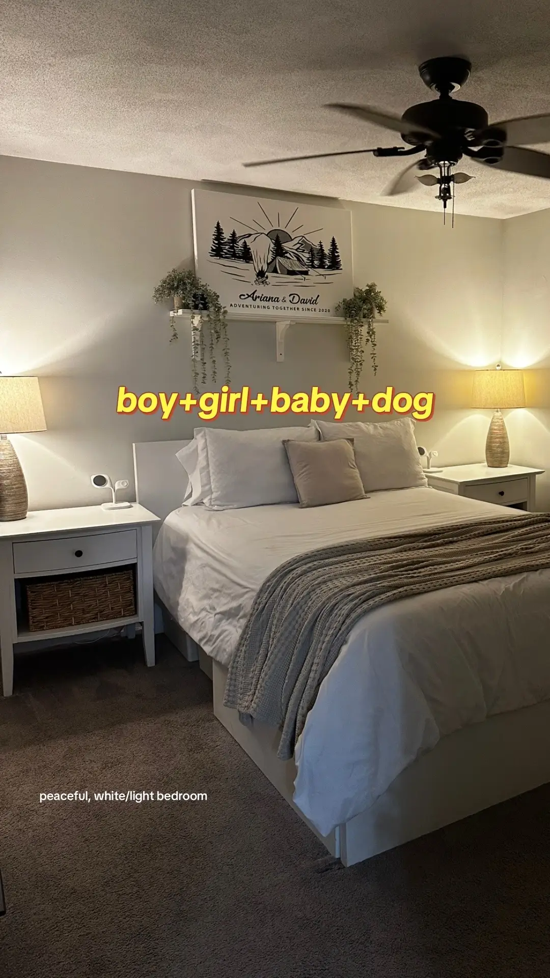 We’re moving in two weeks but I thought this trend was so cute 🏡 #Home #homedecor #family #condo #boygirlapartmenttrend #trend #fyp 