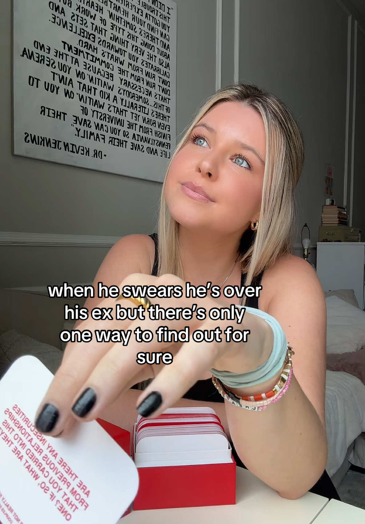 We’re not really strangers but he and his ex better be #couple #dating  #dateideas #cardgame #fyp 