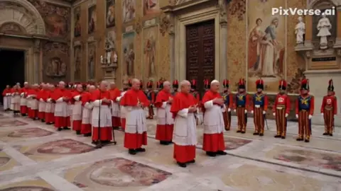 #conclave #comico #parodia #wakawaka #dance #cardinals #shakira #davedere #neiperte #fyp #andiamoneiperte #elezionepapa #newpope #satira