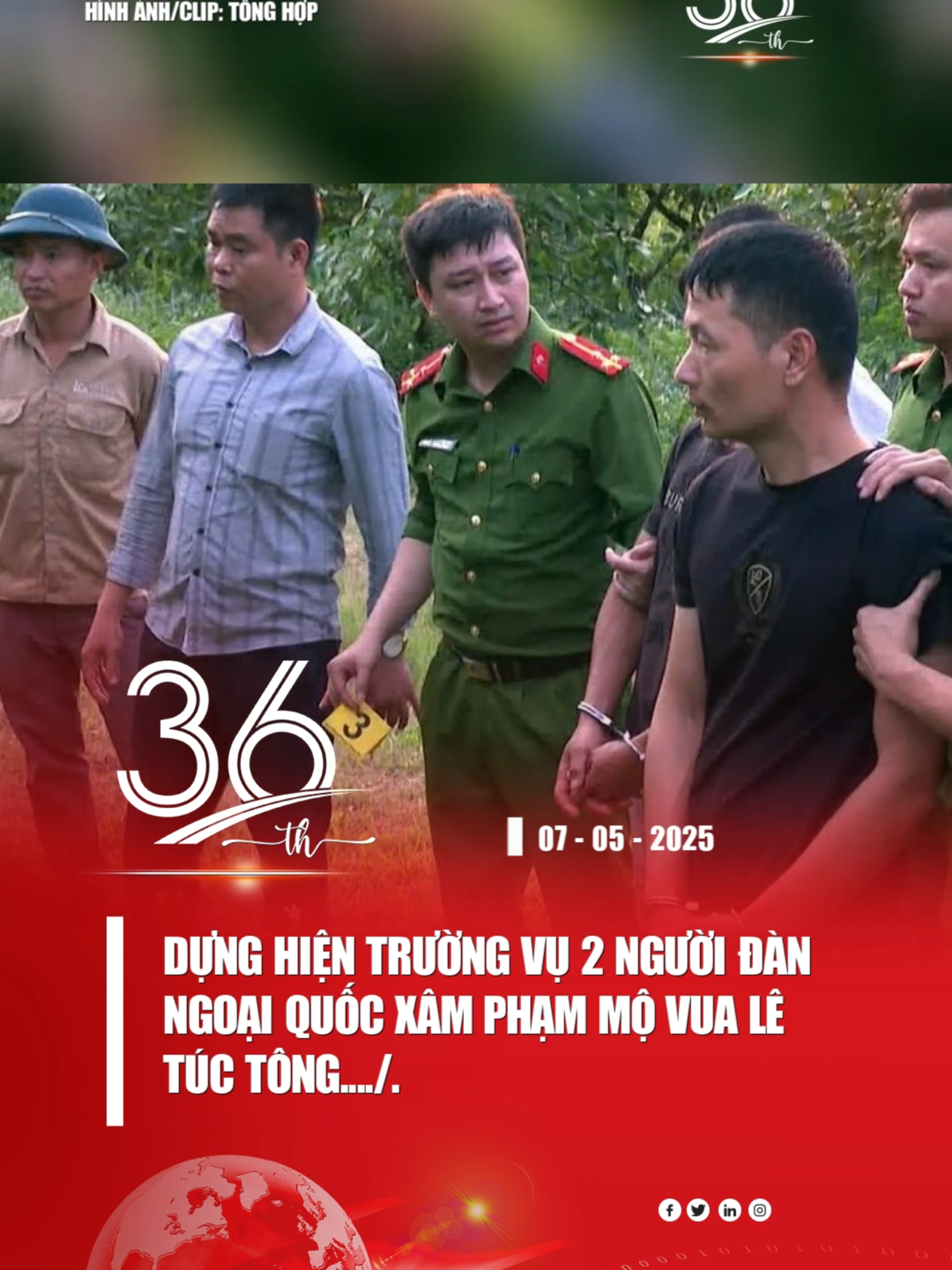 Dựng hiện trường vụ 2 người đàn ngoại quốc xâm phạm mộ vua lê túc tông#thanhhoaonline #thanhhoatoday #thanhhoatv #thanhhoanews #cauchuyencuocsong #thanhhoaquetoi #thanhoatv #tinbaomoinhat #tinbaonong #tinbaokhancap #tamsuphunu