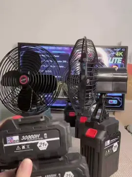 PC DIY 8 RECHARGEABLE OCILLATING FAN LITHIUM BATTERY CORDLESS PORTABLE FAN AUTOMATIC SWING FAN. #Pcdiy8 #RechargeableFan 