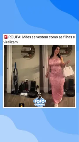 Mães se vestem como as filhas e viralizam #mae #fy #fyp