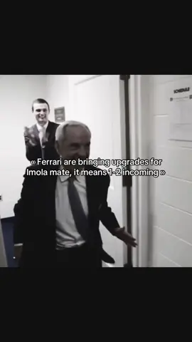 WE ARE SO BACK. #ferrari #imolagp #upgrade #lewishamilton #formula1 #celebration #fyp 