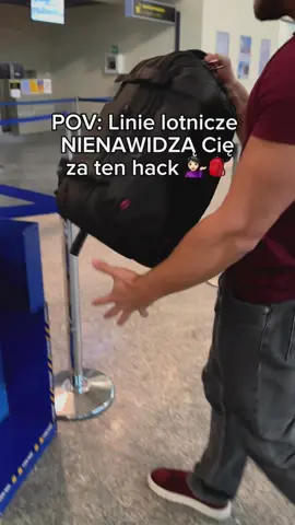 Polskie linie lotnicze nienawidzom tego plecaka 😡🎒