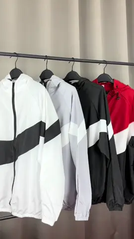 เสื้อแจ็คเก็ตผ้าร่มเบาบางสวมใส่สบาย 🤍🩶🖤❤️ #เสื้อคลุม #เสื้อกันแดด #เสื้อผ้าร่ม #เสื้อแจ็คเก็ตแขนยาว #เสื้อแขนยาว #เสื้อแขนยาวมีฮู้ด 