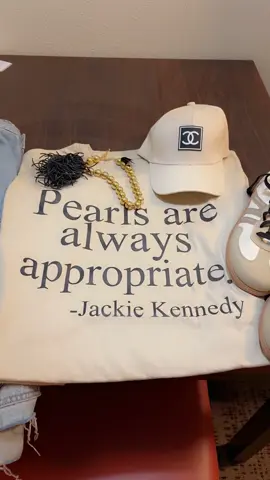 Pearls are always, appropriate graphic tea #pearls  #gildenshirts  #thatgirl #fyp #graphictees #OOTD #fastshipping #tiktokfinds #plussizeinfluencer #plussizequeen #plussizestyle #plussizeoutfit 