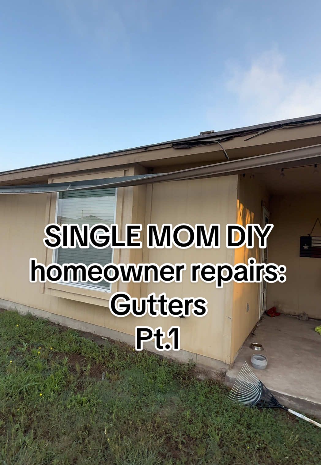 Life as a si hole mom can be hard but life as a single mom/homeowner can be a nightmare 😭  #singlemom #homeimprovement #homewoners #repairs #MomsofTikTok #momtok #momlife #singlelife #homeownertips #